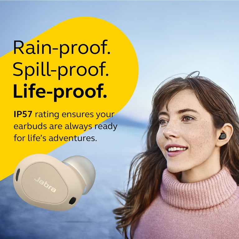 Jabra Elite 10 True Wireless Bluetooth Earbuds, Adv Active Noise Cancelling, Cream Jabra Elite 10 True Wireless Bluetooth Earbuds, Adv Active Noise Cancelling, Cream