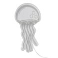thumbnail image 2 of lionlar Creative Modeling Jellyfish Light Neon Sign USB Wall Hanging Decorative Lighting, 2 of 9