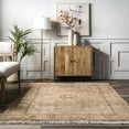 thumbnail image 2 of Rugs USA Lennox Persian Medallion Tassel Area Rug, 7' 6" x 9' 6", Luster Natural, 2 of 9