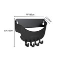 thumbnail image 6 of Wall Mount Hat Rack 20 Ball Cap Storage with Hooks, Hat Holder and Baseball Cap Organizer Compact Hat Organization System, Hat Hanger with 4 Hooks for Wall, Closet, Doors, Living Room and Bedroom, 6 of 7