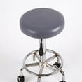 thumbnail image 1 of Cojines de asiento PU Yotijar para taburetes de 28-35 diámetro Gris, 1 of 6
