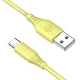 thumbnail image 4 of Tellur Silicone USB to Type-C Cable, 3A, 1m, Yellow, Compatible devices Type-C devices, 4 of 7