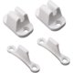 thumbnail image 1 of 2x Kit de retenedor de puerta en forma de T, soporte de gancho de plástico para dejar de retener, Compatible con autocaravana, caravana, 1 of 5