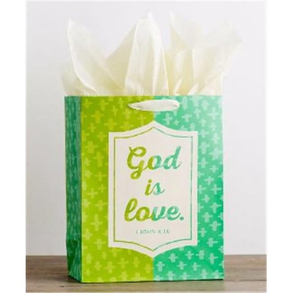 Gift Bag-Specialty-God Is Love-1 John 4:16-Large
