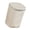 Cream color, variant on Modern Foot Operated Garbage Bin with Sealed Lid to Odors, Wastebasket Step Trash Can Perfect for Home