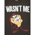 thumbnail image 2 of Tasmanian Devil Boys Wasn’t Me Graphic Tee with Short Sleeves, Sizes 4-18, 2 of 3