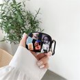 thumbnail image 3 of Funda de silicona suave de dibujos animados compatible con AirPods Pro - Funda protectora divertida a prueba de golpes [Serie Cartoon Art] (Arte negro), 3 of 4