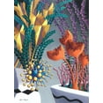 thumbnail image 2 of Wang, John Z. 24x32 Gold Ornate Wood Framed with Double Matting Museum Art Print Titled - Dream Flowers VIII, 2 of 4