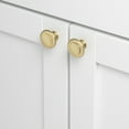 thumbnail image 3 of GlideRite 1-1/4 in. Round Beaded Cabinet Knob, Champagne Gold - 5222-CHPG, 10 Pack, 3 of 4