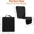 thumbnail image 3 of Trobo Car Seat Protector + Back Seat Cover for Kids Feet, Durable Waterproof Carseat Cover for Child Car Seat & Kick Mats Backseat Protector for Leather Seats, Fits Most Vehicles, Travel Accessories, 3 of 7