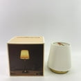 thumbnail image 6 of pynogeez LEDlamps,Bedside Table Lamp for Bedroom - 3 WayDimmable Touch Lamp USB C Charging Ports and ACOutlet, Small Lamp Wood Base Round Flaxen Fabric Shade, 6 of 9