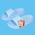 thumbnail image 2 of IVEYRTF Kids Slides Shoes Non Slip Thick Sole Casual Solid Color Home Slippers Bathroom Indoor Summer Comfort Breathable Slide Sandals, 2 of 7
