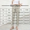 thumbnail image 2 of Women Drawstring Linen Pants, Lightweight Capris Lace Pants with Summer Casual Beach Elastic Waist Trousers with Pockets Drawstring Workout Pants Navy M, 2 of 8