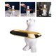 thumbnail image 5 of Estatuilla de oso , organizador de postres, soporte para bandeja, de dulces, bandeja para servir, adorno de decoración, 5 of 9