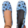 thumbnail image 6 of Willtoo Polka Dot Flats for Women Ballet Flats Slip on Cute Polka Dot Round Toe Mary Janes Comfortable Casual Dressy Shoes, 6 of 6