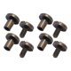 thumbnail image 1 of Tornillos De Encuadernación, Remaches De Tornillo, Fácil De Encuadernar, Bronce Antiguo, Amplia Aplicación, 20 Juegos, Cabeza De Tornillo Ranurada En , aleación De Zinc, 1 of 7