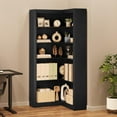 thumbnail image 2 of Studyset Corner Bookshelf Farmhouse Corner Bookcase 71.8'' Tall Bookcase, L-Shaped Large Display Shelf 5 Tier L-Shaped Bookshelf Large Shelf w/Anti-Tipping Kit, Bookcases with Storage Heavy Duty, 2 of 5