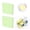Green, variant on ZOURIH 2 Pack Sticky Notes 3 x 3 Inches, Self-Stick Pads, Easy to Post for Home, Office, Notebook