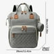 thumbnail image 2 of Ganfancp Bolsa de Mamá de Gran Capacidad Mochila Portátil Multifuncional de Almacenamiento para La Madre Bolsa Ligera con Múltiples Compartimentos para La Madre y El Bebé Cuando Sale de Viaje Liquida, 2 of 4