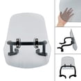 thumbnail image 3 of Windshield WindScreen + Bracket fit for HONDA CRF250L/S CRF250M CRF300L 21-22, 3 of 10