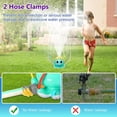 thumbnail image 3 of Rociador de agua MoKo para niños con 8 tubos de luz ondulados, 3 of 8