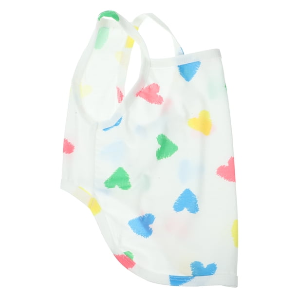 Chaleco de verano para mascotas, ropa transpirable para cachorros, vestido cómodo de verano para cachorros.