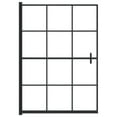 thumbnail image 6 of vidaXL Shower Enclosure ESG 31.5"x55.1" Black, 6 of 15