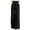 Black, variant on Women Casual Elastic Waist Wide Leg Trousers Business Work Long Pants