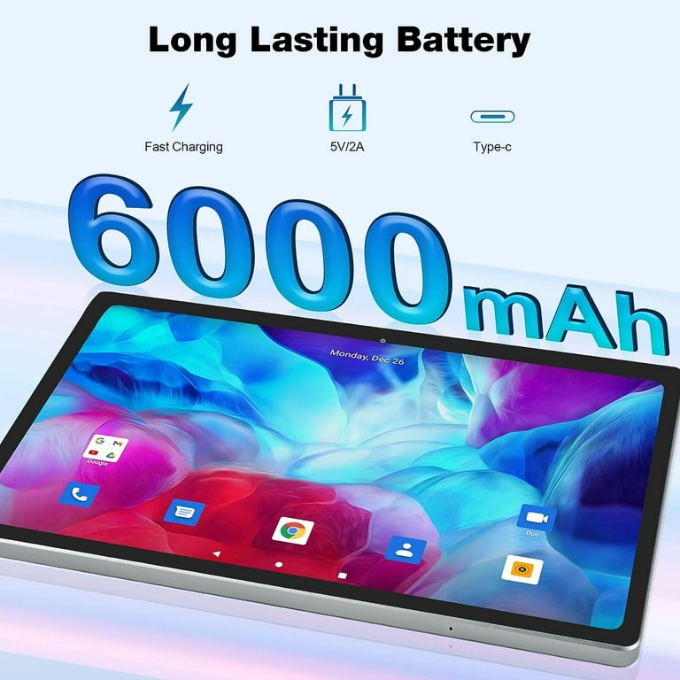 Veidoo 11 inch Android-tablet met Octa-Core Processor 12 (6 6) GB RAM