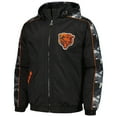 thumbnail image 2 of Men's Starter Black Chicago Bears Thursday Night Gridiron Full-Zip Hoodie, 2 of 3