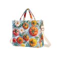 thumbnail image 7 of FORMRS Womens Corduroy Tote Bag Crossbody Shoulder Handbag with Pocket, Watercolor Tomatoes, 7 of 7