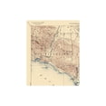 thumbnail image 4 of Topographical Map - Arroyo Grande California Quad - USGS 1897 - Vintage Wall Art, 4 of 4