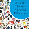 thumbnail image 2 of Bulbacraft 100Pcs Funny Adulting Stickers Adulting Is Hard Stickers Funny Decals For Adults Adult Reward Decals Gifts For Women & Men, 2 of 4