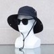 thumbnail image 3 of Sombrero de pescador impermeable de secado rápido para hombre, gorro de pescador a prueba de sol, Montañismo al aire libre, pesca, a prueba de rayos UV, comercio exterior, 3 of 5