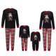 thumbnail image 1 of 2025 Nuevo conjunto de pijamas navideños a juego para la familia, pijamas navideños con estampado de cuadros y letras de gnomos, pijamas para papá, mamá y niños, 1 of 5