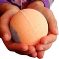 thumbnail image 3 of KIDS BATH BOMBS WITH A SURPRISE NINJA TOY INSIDE & TURTLE SOAP ON THE ROPE Colored XL Bath Bombs, 3 of 6
