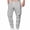 Gray, variant on Men's Sweatpants with Pockets Solid Color Thick Sweat With Elastic Waistband Workwear Gym Workout Wear