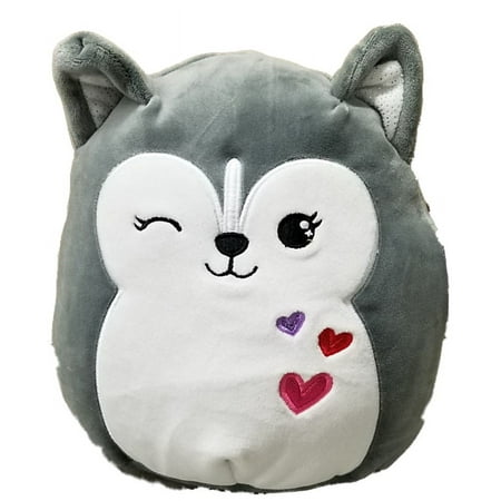 Squishmallow Heidi the Husky 8" Tall Stuffed Plush Animal Toy Valentine's Day