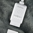 thumbnail image 3 of Sunbeam Electric Heated Throw Blanket Arctic Plush Eco 4 Heat Settings Auto Shut-Off 50" x 60", 3 of 10