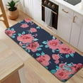 thumbnail image 5 of Pioneer Flower Floral Print Pattern Kitchen Rug Mat,Kitchen Runner Rugs Non Skid Washable,Decorative Kitchen Floor Mats for Kitchen,Sink,Laundry,17"x47.2", 5 of 7