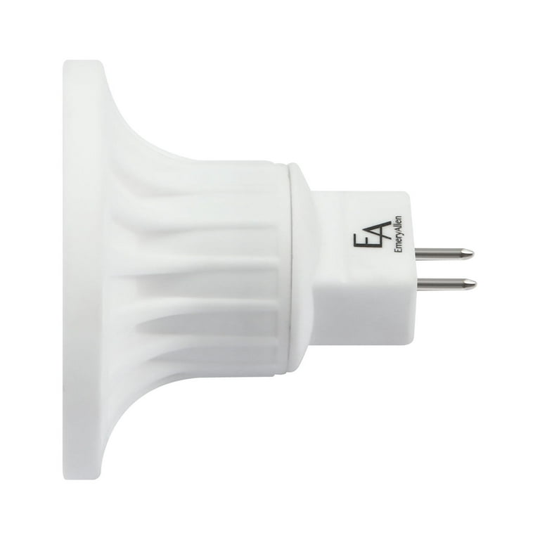 EmeryAllen 5.0 LED White MR16 GU5.3 Base, 12 Volt