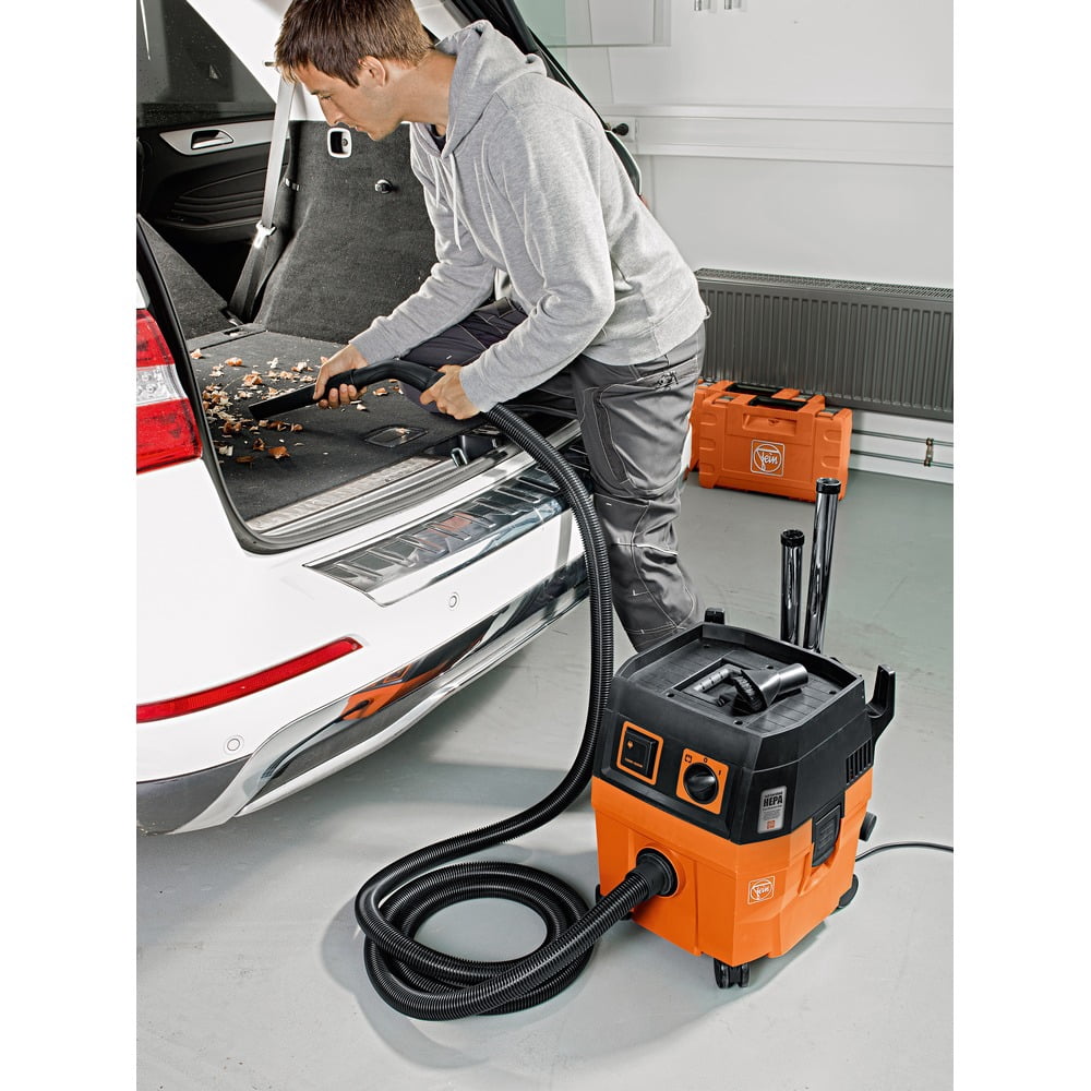 Fein 92037060990 Turbo I PRO Set HEPA Wet/Dry Dust Extractor Vacuum