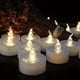 thumbnail image 2 of ckepdyeh 12 velas blancas cálidas sin llama a batería con luces LED intermitentes y brillantes para deseos, 2 of 8