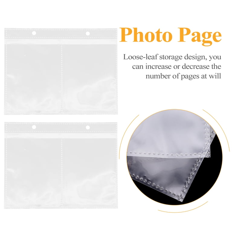 4x6 card sleeves Large Postcard Album (for 4x6 Postcards) Set Of 10 quality protection so you can enjoy your collections for years to come 4x6 index card sleeves 5pk