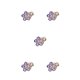 thumbnail image 1 of Jumpingount Catch Clip New Crystal Sweet Hairpin Mini Small Crystal Ins Hair Claw para el ocio Casual Party Shopping Purple-Mini Type2 NO2, 1 of 6
