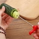 thumbnail image 2 of Naiovety Cuchillo giratorio para verduras, cortador en de frutas, rodillo Manual, rebanador en espiral, patatas, zanahorias, utensilios de cocina Cocina y Comedor Naiovety HA017857-00, 2 of 6