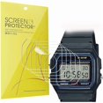 thumbnail image 1 of wonima02 F91W-1 Screen Protector, [6 Pack] Full Coverage TPU Clear Film Compatible with F91W-1 / F-91W Classic Resin Strap Digital Sport Watch (6 pack), 1 of 1