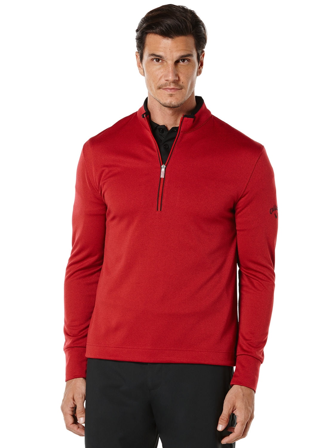 Callaway Golf 1/4 Zip Waffle Fleece Pullover