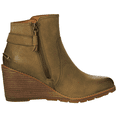 thumbnail image 2 of Sperry Gold Cup Women's Liberty Leather Wedge Heel Ankle Boots Clove (10.0M), 2 of 3