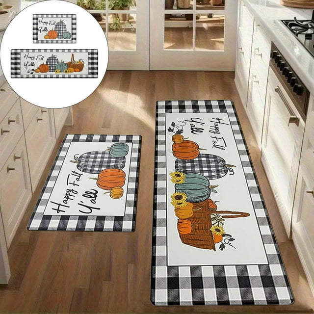 WHEANG Halloween Door Mat Non Pumpkin Doormat For Outdoor Indoor Halloween Decor Fall Seasonal Entrance Mat For Front Porch Decor Halloween Rug For Home Decorat